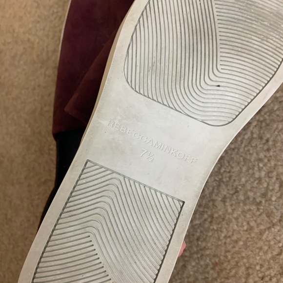 Rebecca Minkoff nana slip-on sneaker maroon - Picture 6 of 7